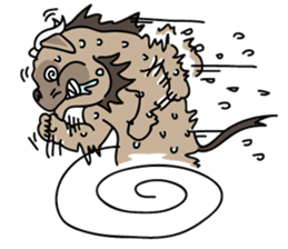 Baby Dognu's wonderful life sticker #10902412