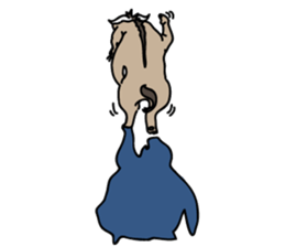 Baby Dognu's wonderful life sticker #10902415