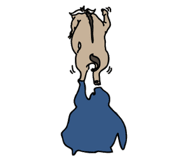 Baby Dognu's wonderful life sticker #10902415