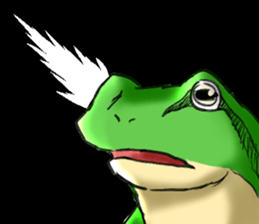 straight frogoo sticker #10902695