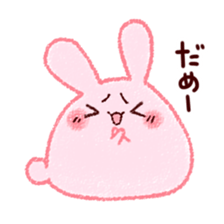 Sticker of love rabbit 4 sticker #10902978