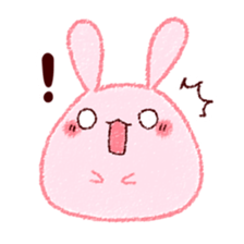 Sticker of love rabbit 4 sticker #10902982