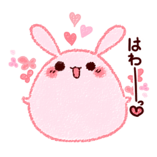 Sticker of love rabbit 4 sticker #10902985