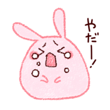 Sticker of love rabbit 4 sticker #10902987