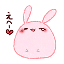Sticker of love rabbit 4 sticker #10902994