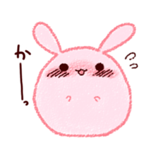 Sticker of love rabbit 4 sticker #10902995