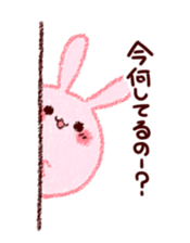 Sticker of love rabbit 4 sticker #10903010