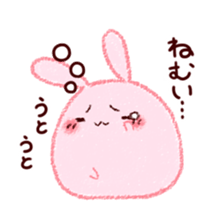 Sticker of love rabbit 4 sticker #10903011