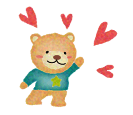 Watercolor of animals sticker #10903142