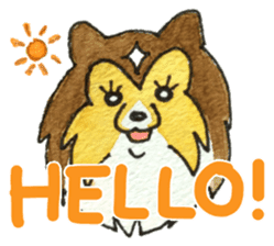 Surprising Shelties (English) sticker #10903336