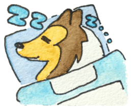 Surprising Shelties (English) sticker #10903338