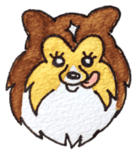 Surprising Shelties (English) sticker #10903341