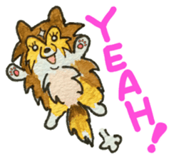 Surprising Shelties (English) sticker #10903343