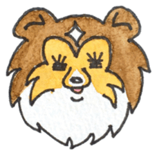 Surprising Shelties (English) sticker #10903353