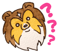 Surprising Shelties (English) sticker #10903354