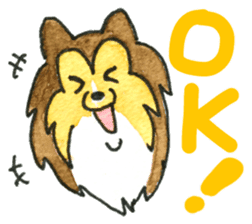 Surprising Shelties (English) sticker #10903357