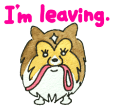 Surprising Shelties (English) sticker #10903359