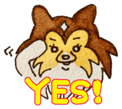 Surprising Shelties (English) sticker #10903361