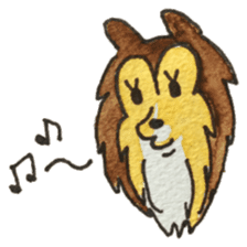 Surprising Shelties (English) sticker #10903363