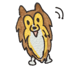 Surprising Shelties (English) sticker #10903364