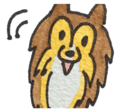 Surprising Shelties (English) sticker #10903365