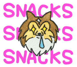 Surprising Shelties (English) sticker #10903368