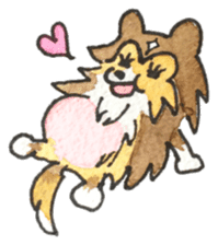 Surprising Shelties (English) sticker #10903371