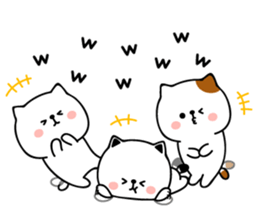 Own pace kittens sticker #10903506