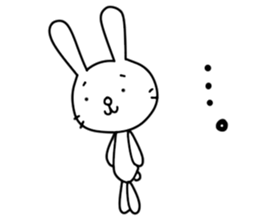 rabbit and... 4 sticker #10903925