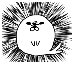 Powerful Japanese manga Seals sticker #10904664