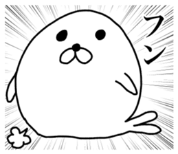 Powerful Japanese manga Seals sticker #10904667