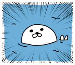 Powerful Japanese manga Seals sticker #10904668