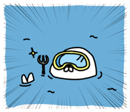 Powerful Japanese manga Seals sticker #10904669