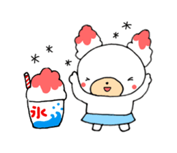 Kuma-chi & Yuki-chan from Kumagaya city sticker #10905592