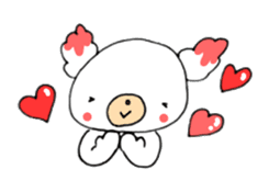 Kuma-chi & Yuki-chan from Kumagaya city sticker #10905593