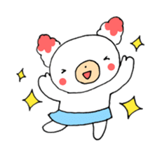 Kuma-chi & Yuki-chan from Kumagaya city sticker #10905595