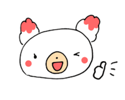 Kuma-chi & Yuki-chan from Kumagaya city sticker #10905596