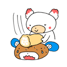 Kuma-chi & Yuki-chan from Kumagaya city sticker #10905599