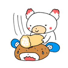 Kuma-chi & Yuki-chan from Kumagaya city sticker #10905599