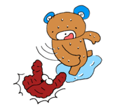 Kuma-chi & Yuki-chan from Kumagaya city sticker #10905605