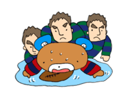 Kuma-chi & Yuki-chan from Kumagaya city sticker #10905606