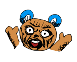 Kuma-chi & Yuki-chan from Kumagaya city sticker #10905613