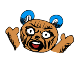 Kuma-chi & Yuki-chan from Kumagaya city sticker #10905613