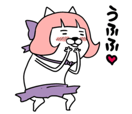 Magical girl dog Puririn sticker #10905658