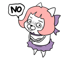 Magical girl dog Puririn sticker #10905662