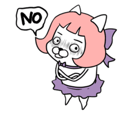 Magical girl dog Puririn sticker #10905662