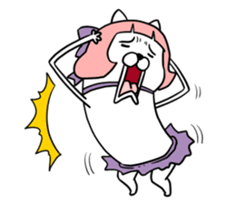 Magical girl dog Puririn sticker #10905663