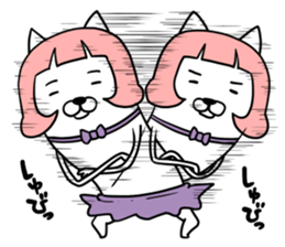 Magical girl dog Puririn sticker #10905665