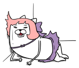 Magical girl dog Puririn sticker #10905675