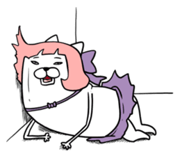 Magical girl dog Puririn sticker #10905675